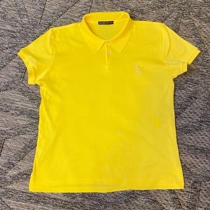 Ralph Lauren Black Label yellow polo